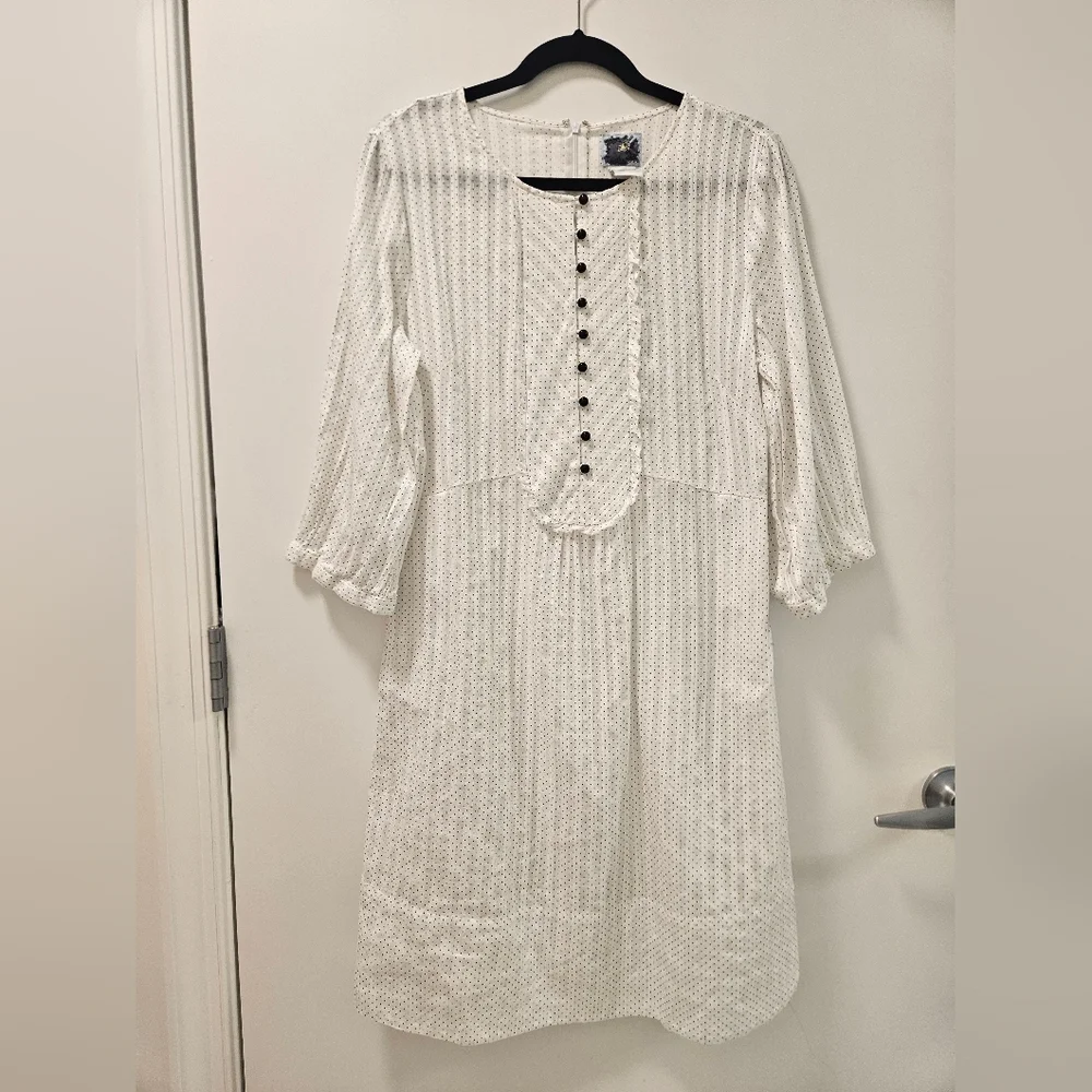 Tabitha Polka Dot Dress Size 10 - Picture 1 of 7